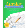 Cursive Handwriting Workbook: Awesome Cursive Writing Practice Book for Kids and Teens - Capital & Lowercase Letters, Words and Sentences with Fun Jok