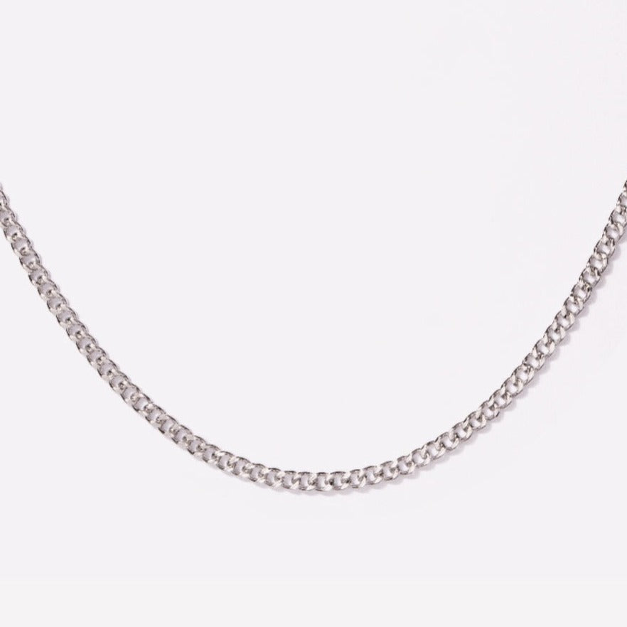 Flat Curb Chain by Little Sky Stone