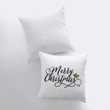 Merry Christmas | Mistletoe | Throw Pillow | Christmas Pillow | Home Decor | Christmas Pillow | Teacher Gift | New Home Gift | Grandma Gift | Mom Gift by UniikPillows