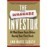 The Wannabe Investor: 40 Must-Know Facts Before Buying Your First Stock