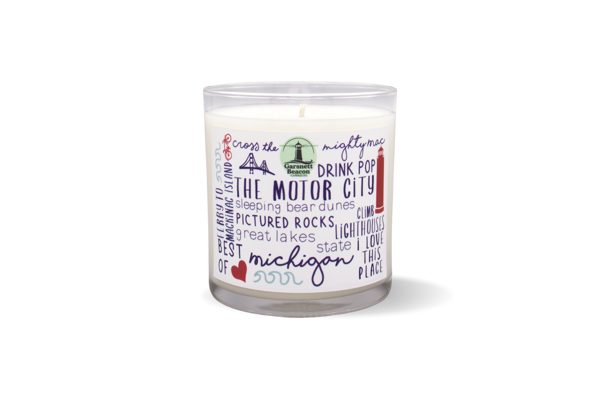 Best of Michigan Candle by Garsnett Beacon Candle Co.