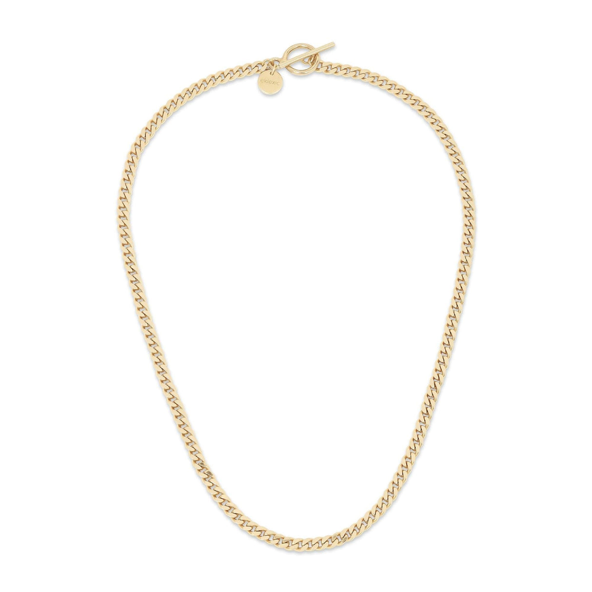 Micro Link Curb Chain Convertible Lariat by eklexic jewelry