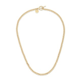 Micro Link Curb Chain Convertible Lariat by eklexic jewelry