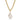 Micro Royal Chain with XL Baroque Pearl Pendant Necklace by eklexic jewelry