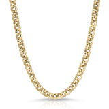 Micro Royal Rolo Chain Necklace by eklexic jewelry