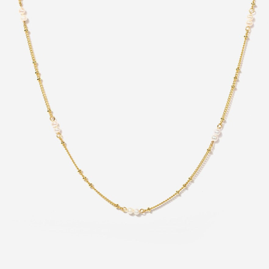 Vivienne Pearl Necklace by Little Sky Stone