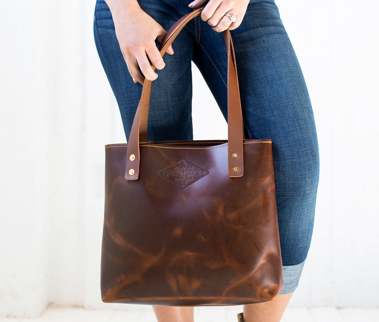 Lifetime Mini Tote by Lifetime Leather Co