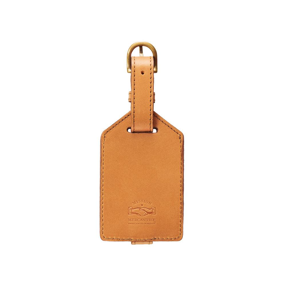 Campaign Leather Luggage Tag by Mission Mercantile Leather Goods