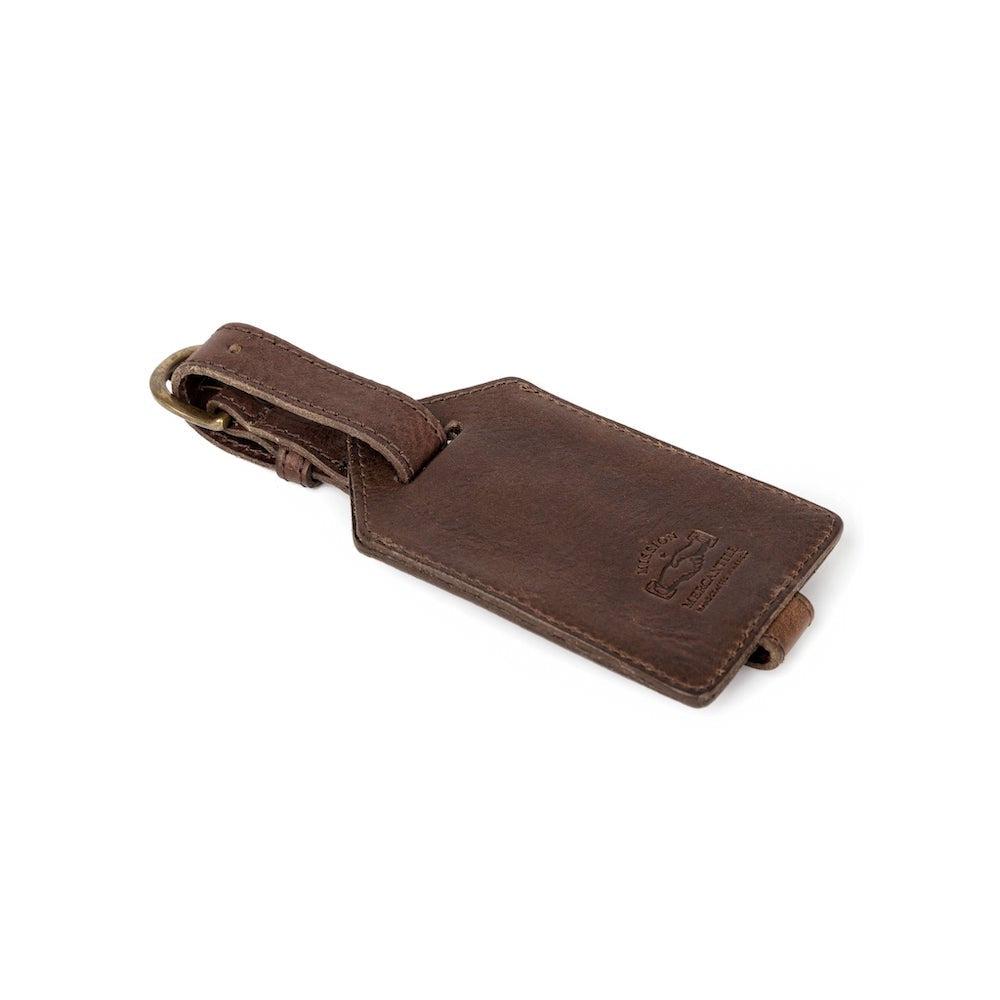 Campaign Leather Luggage Tag by Mission Mercantile Leather Goods