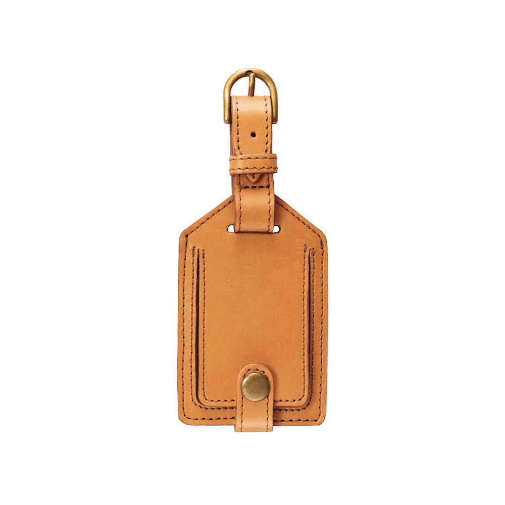 Campaign Leather Luggage Tag by Mission Mercantile Leather Goods