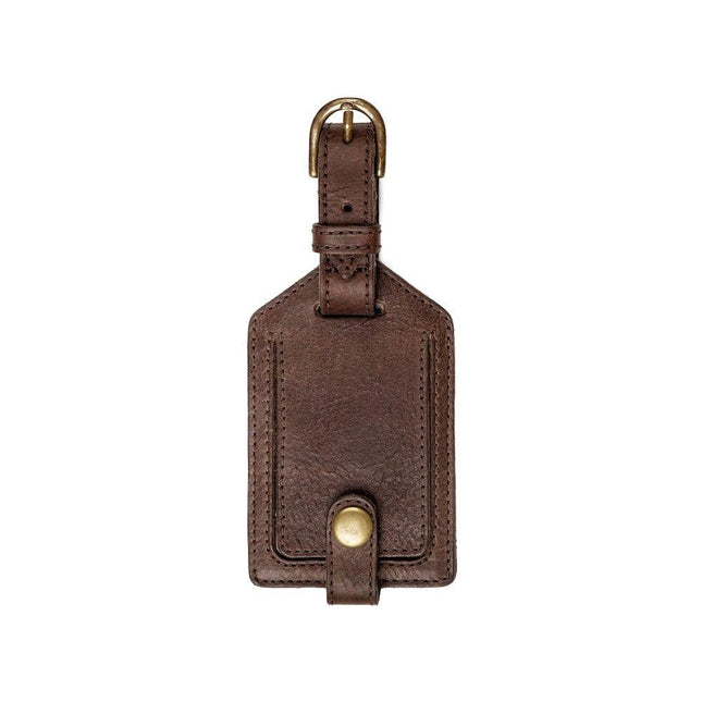 Campaign Leather Luggage Tag by Mission Mercantile Leather Goods