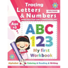 Tracing Numbers & letters practice for Girls Preschoolers: Preschool Learning Book / Learn tracing numbers and letters for girls ages +3 and Alphabet