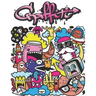 Graffiti: Street Art Coloring Book For Teens Adults, 50 Amazing Graffiti drawing, Calm & Relaxation