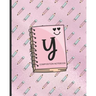 Composition Notebook Y: Monogrammed Initial Primary School Wide Ruled Interior Notebook