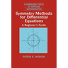 Symmetry Methods for Differential Equations: A Beginner's Guide