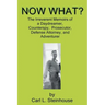 Now What?: The Irreverent Memoirs of a Daydreamer, Counterspy, Prosecutor, Defense Attorney, and Adventurer