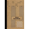 Chess Scorebook: 100 Games - Chess Workbook - Notation Scoresheets to Log Scores, Matches, Tournaments and Results - Score Pad