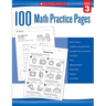 100 Math Practice Pages: Grade 3