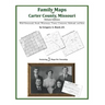 Family Maps of Carter County, Missouri