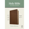 NLT Thinline Reference Bible, Filament Enabled Edition (Red Letter, Leatherlike, Rustic Brown)