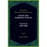 Associate Reformed Presbyterian Death and Marriage Notices, Volume II: 1866-1888: 1866-1888