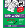 BRAIN WORKOUTS (Variety) Puzzles: 125 Amazing Puzzles for youngsters and Seniors