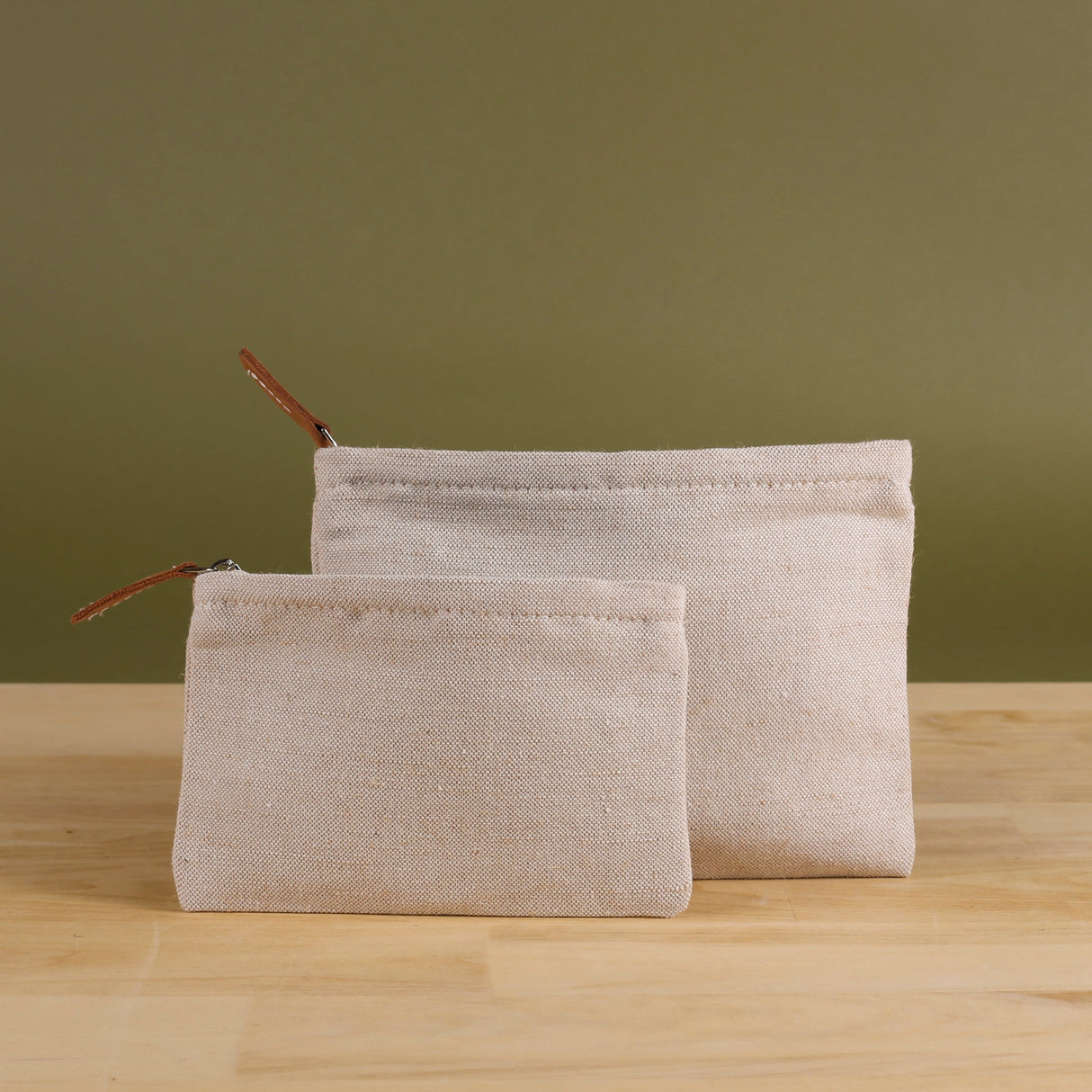 Modern Jute Pouch by ShoreBags