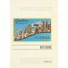 Vintage Lined Notebook Greetings from Jacksonville, Florida