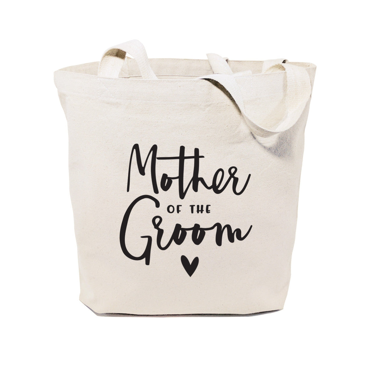 Mother of the Groom Wedding Cotton Canvas Tote Bag by The Cotton & Canvas Co.