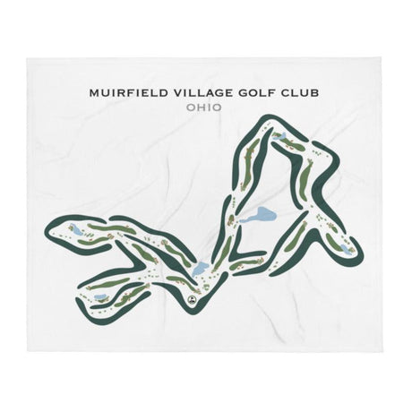 Muirfield Village Golf Club, Ohio - Printed Golf Courses by Golf Course Prints