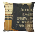 Music Lover | BB King Blues | Pillow Cover | Home Decor | Throw Pillow | Gift for Musician | Musicial decor | Musical Gifts | Pillow by UniikPillows