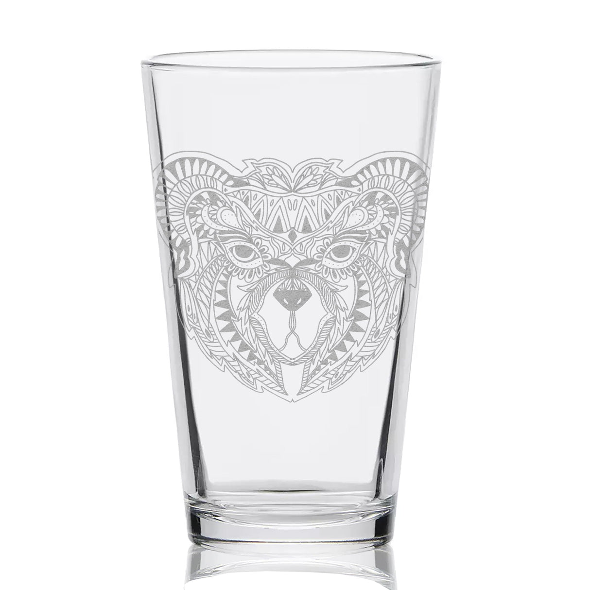 MYSTIC ANIMAL Pint Glasses by LumEngrave