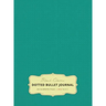 Large 8.5 x 11 Dotted Bullet Journal (Teal #7) Hardcover - 245 Numbered Pages