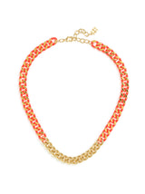 Touch Of Color Chain Collar Necklace by ZENZII