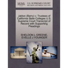Jablon (Barry) V. Trustees of California State Colleges U.S. Supreme Court Transcript of Record with Supporting Pleadings