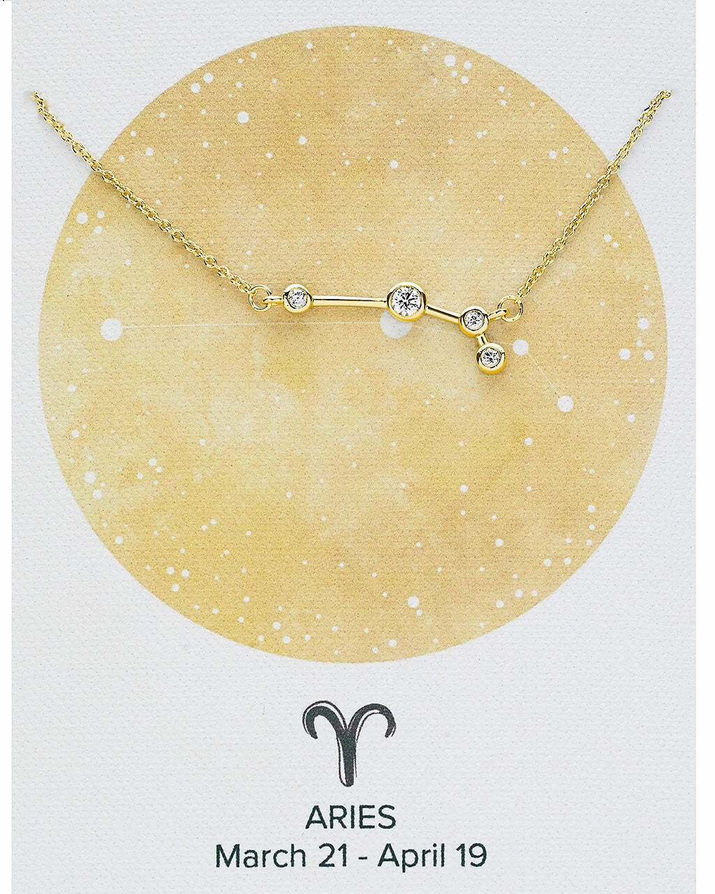 'When Stars Align' Constellation Necklace by Sterling Forever