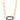 Pave CZ Carabiner Linked Lock Necklace by Sterling Forever