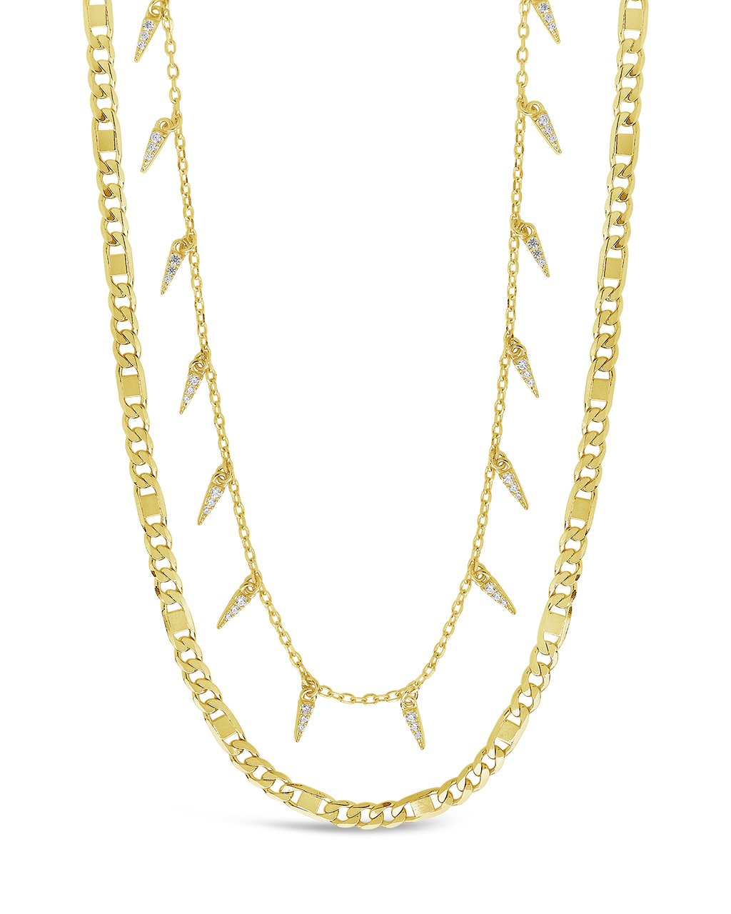 Chain & Charm Necklace Set by Sterling Forever