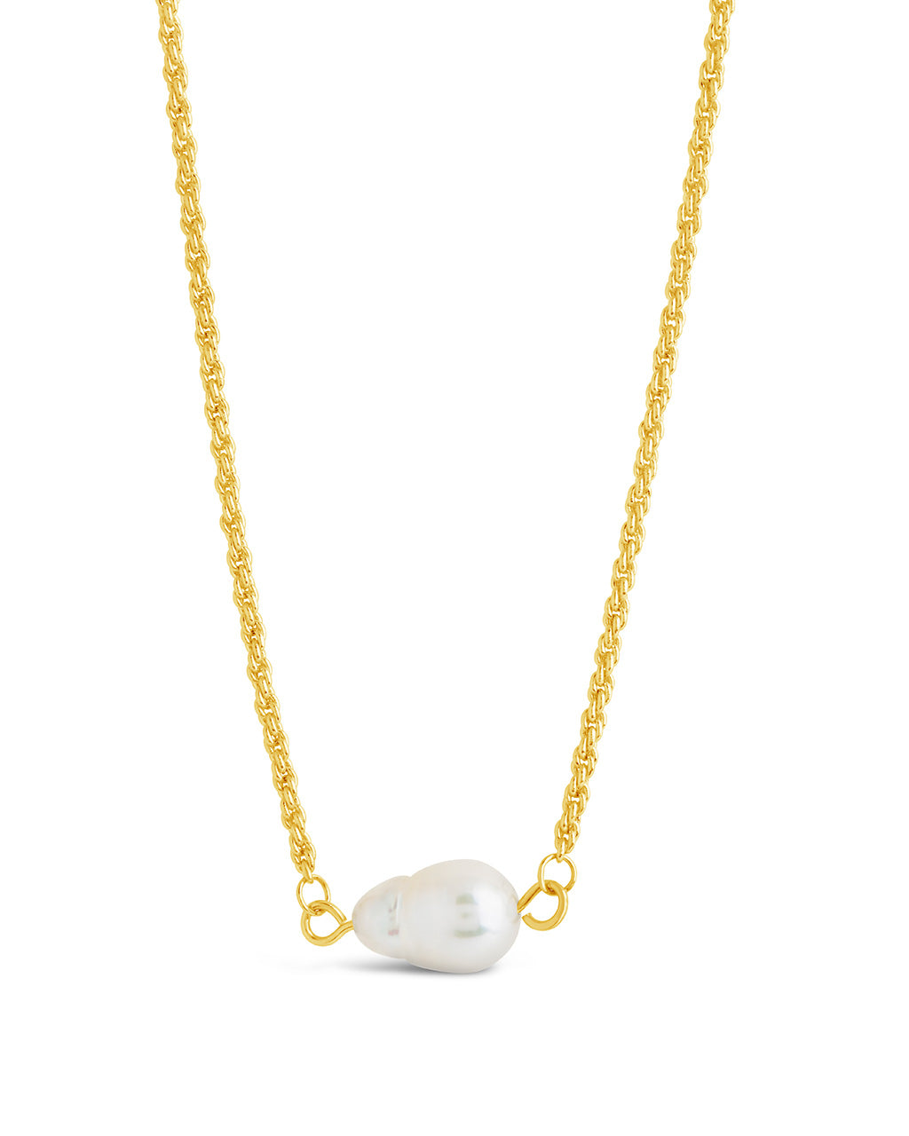 Elyse Pearl Pendant Necklace by Sterling Forever