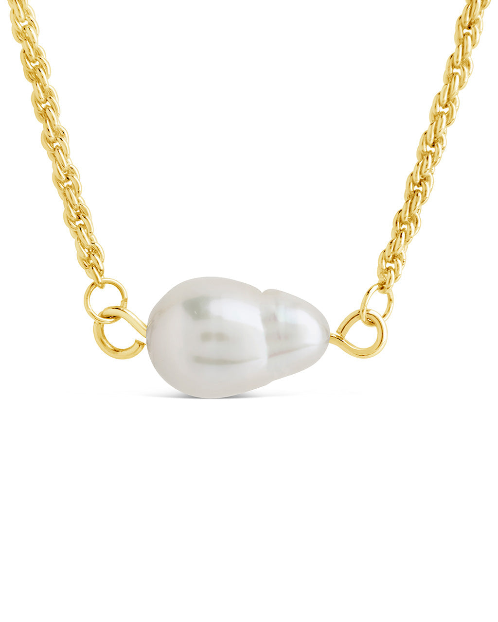 Elyse Pearl Pendant Necklace by Sterling Forever