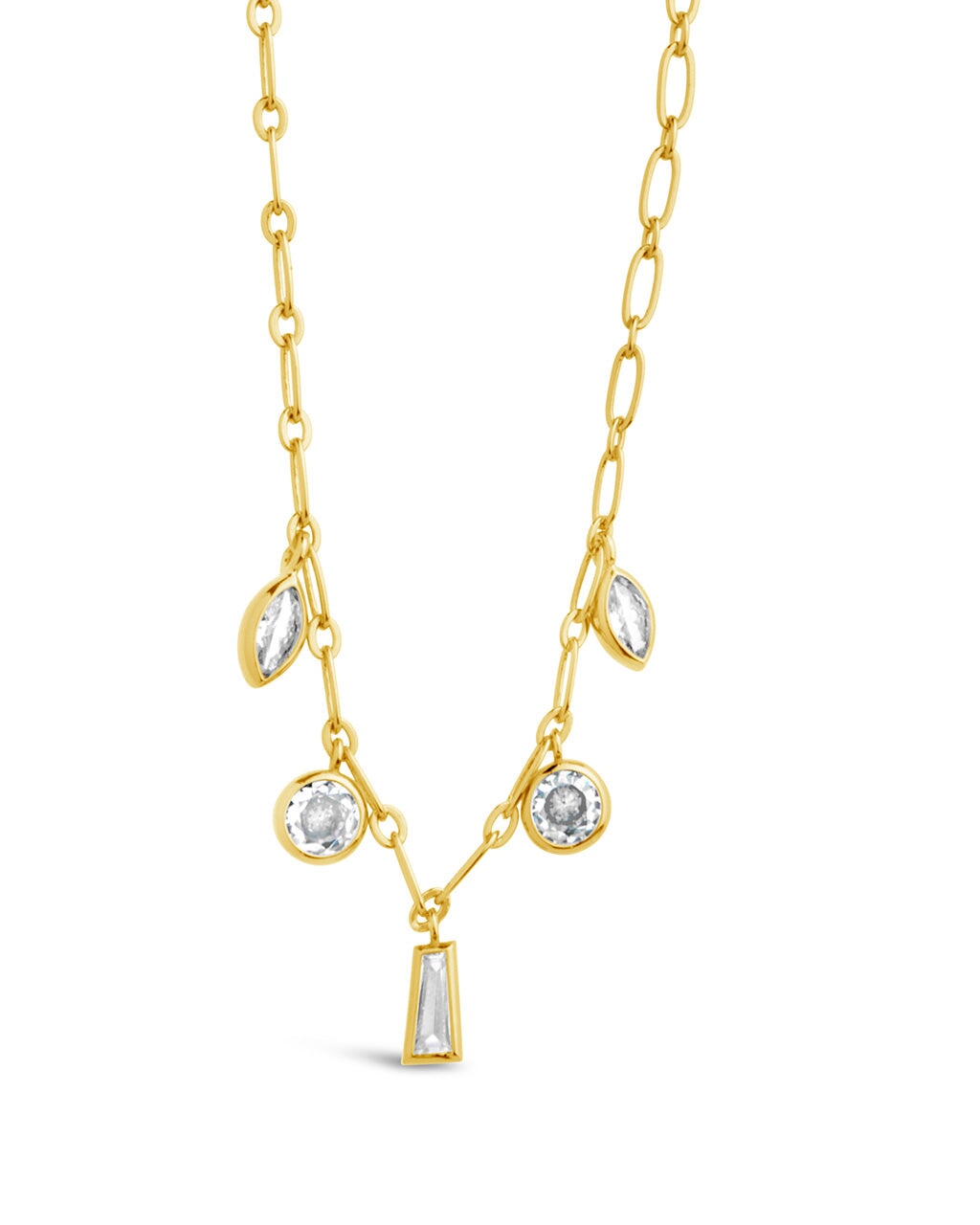 Suvi CZ Charm Necklace by Sterling Forever