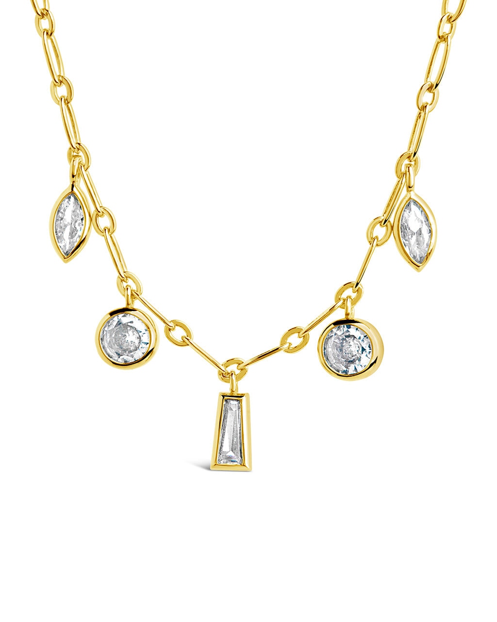 Suvi CZ Charm Necklace by Sterling Forever