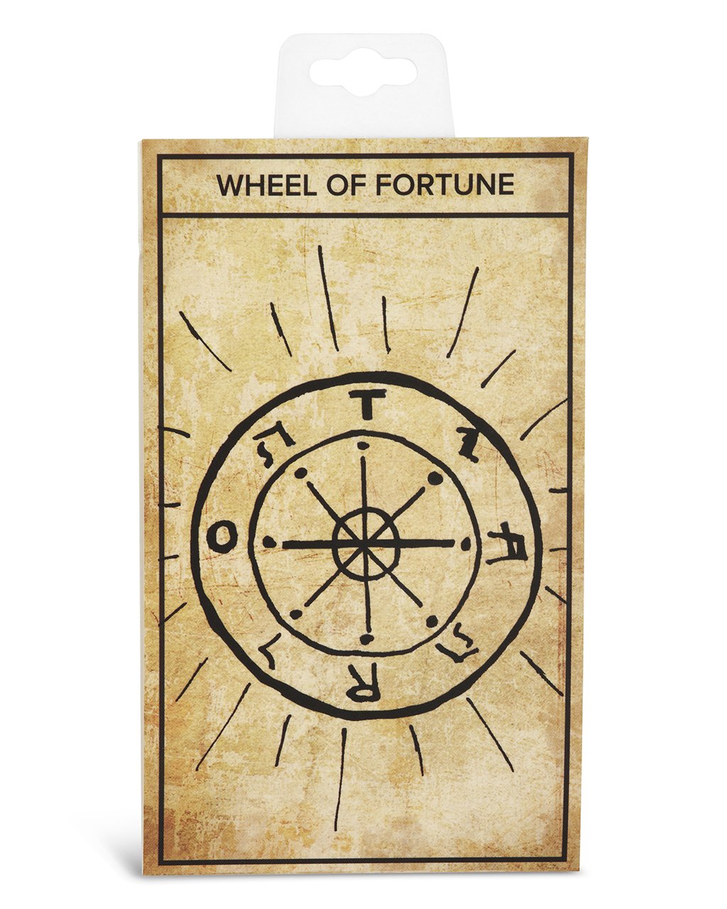 Wheel of Fortune Tarot Card Necklace by Sterling Forever