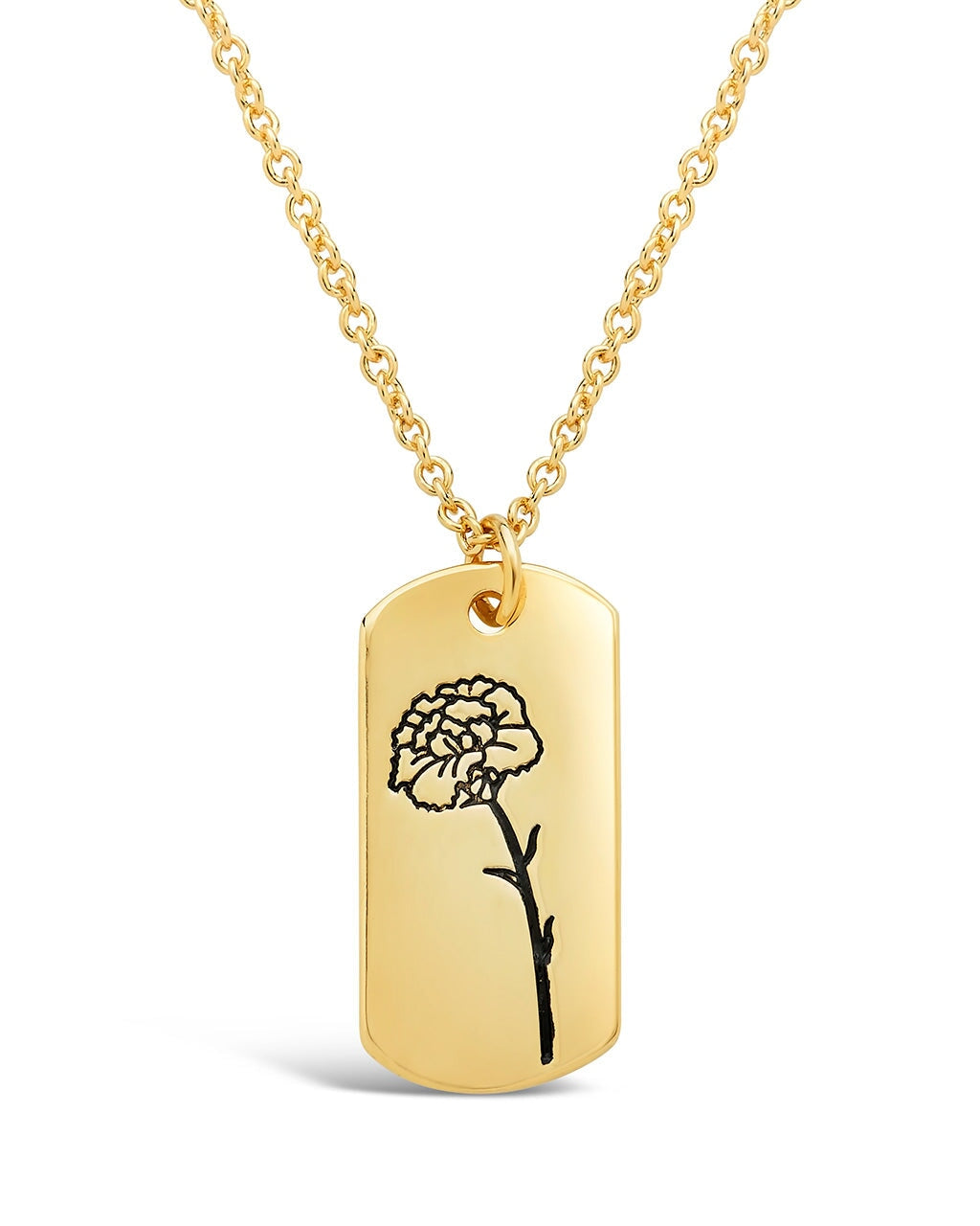 Birth Flower Pendant by Sterling Forever