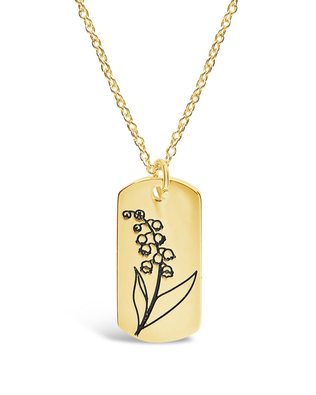 Birth Flower Pendant by Sterling Forever