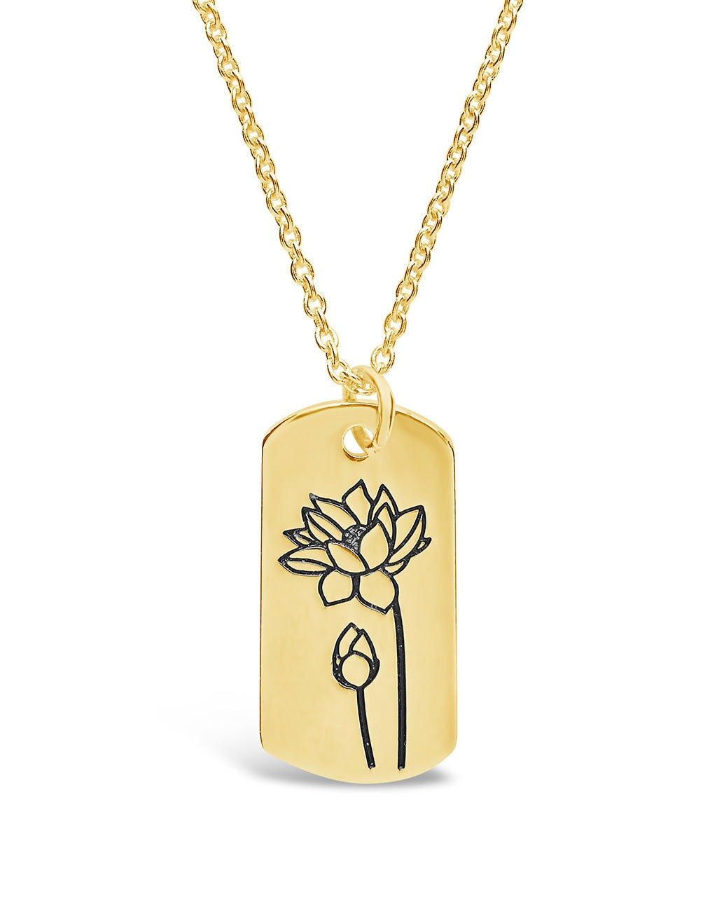 Birth Flower Pendant by Sterling Forever