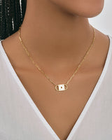 Double Padlock Pendant by Sterling Forever