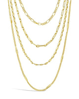 Four Layer Chain Necklace by Sterling Forever