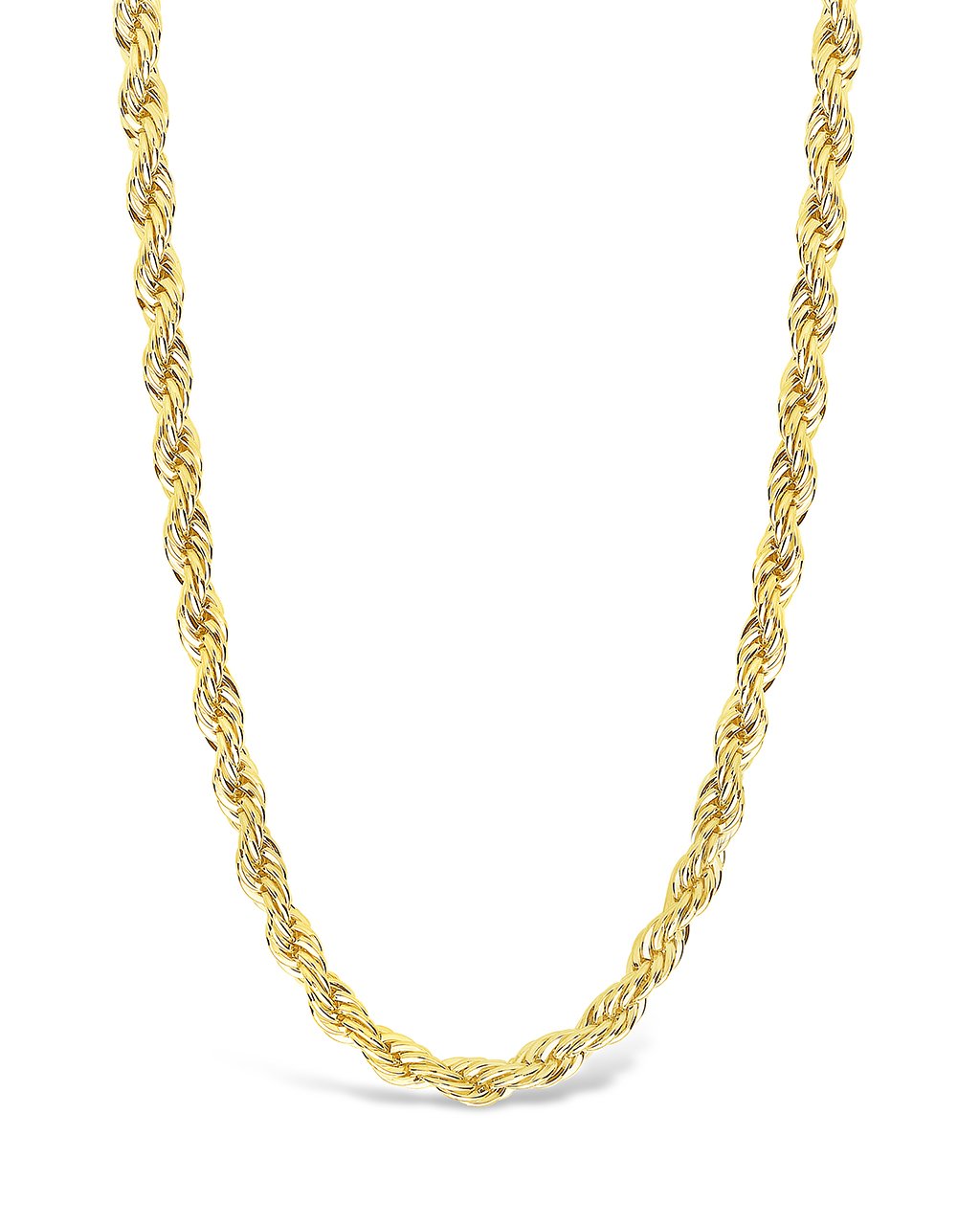 Rope Twist Chain Necklace by Sterling Forever