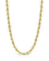 Rope Twist Chain Necklace by Sterling Forever